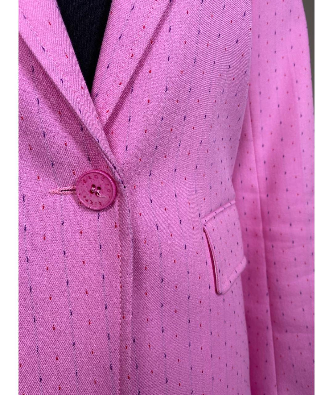 SANDRO Розовый хлопковый костюм с брюками, фото 5
