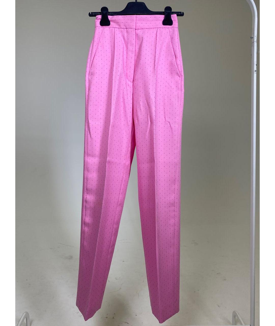 SANDRO Розовый хлопковый костюм с брюками, фото 2