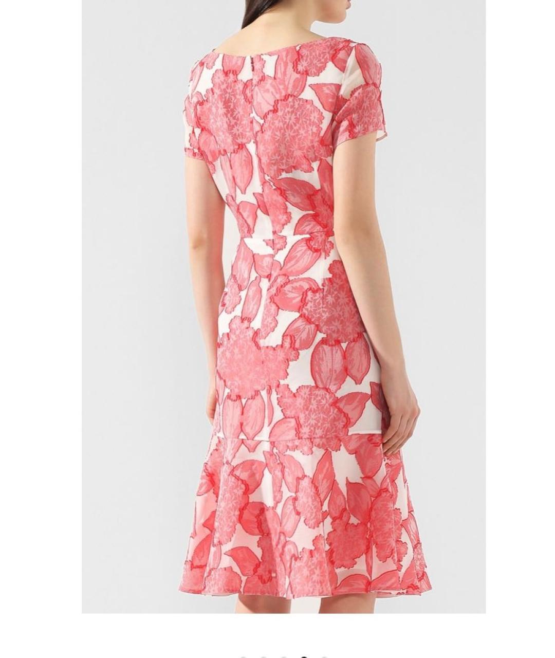 ESCADA Розовое шелковое платье, фото 3