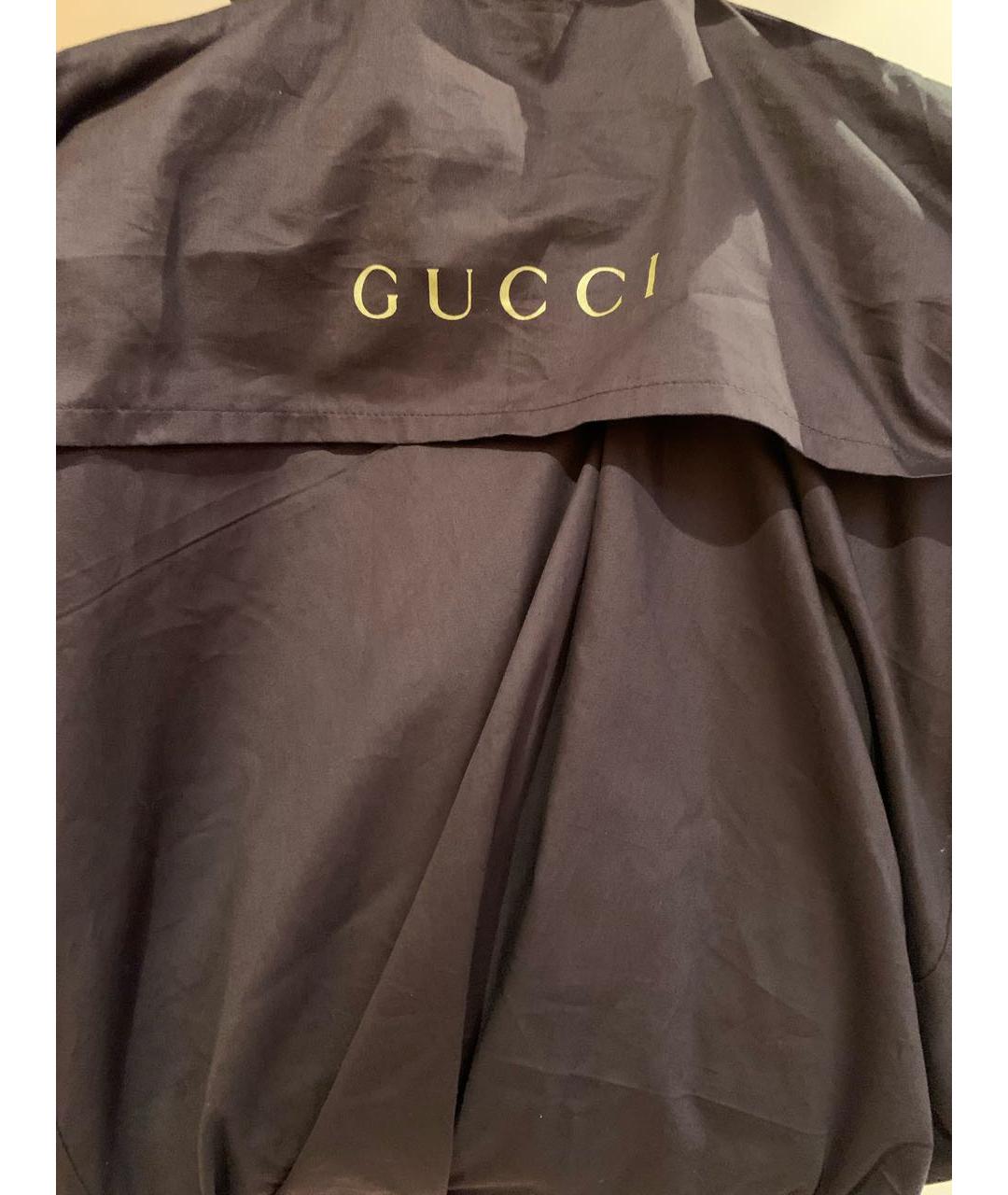 GUCCI Черная кожаная куртка, фото 7