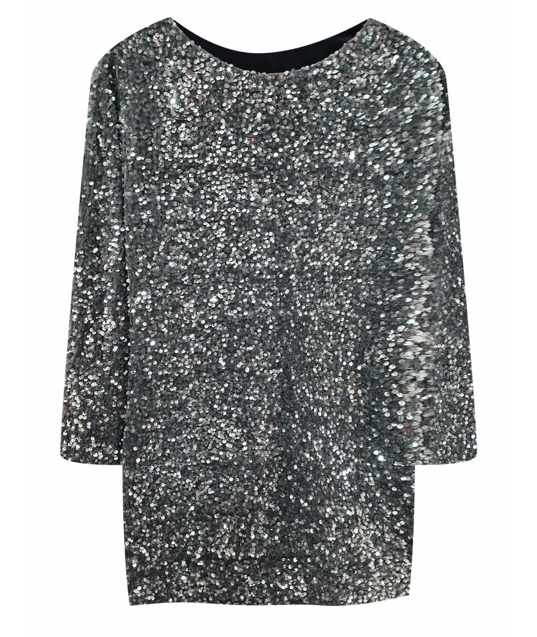 ISABEL MARANT Серое вискозное коктейльное платье, фото 1