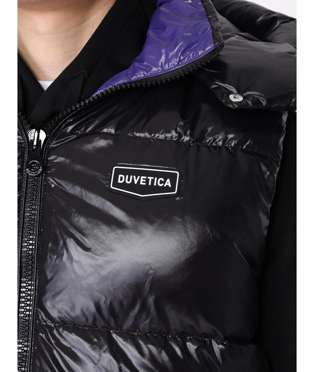 DUVETICA Черный жилет, фото 5
