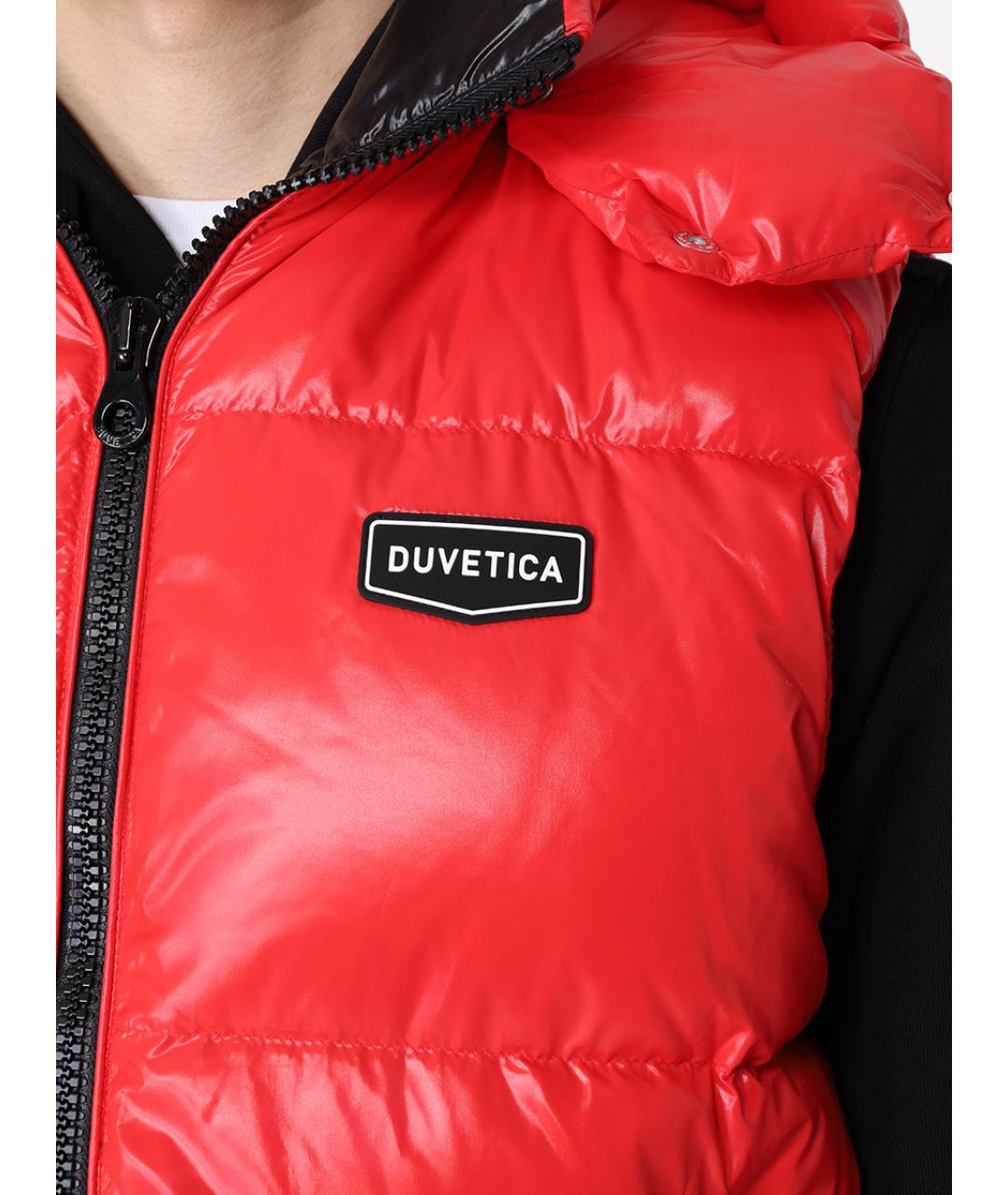 DUVETICA Красный жилет, фото 5