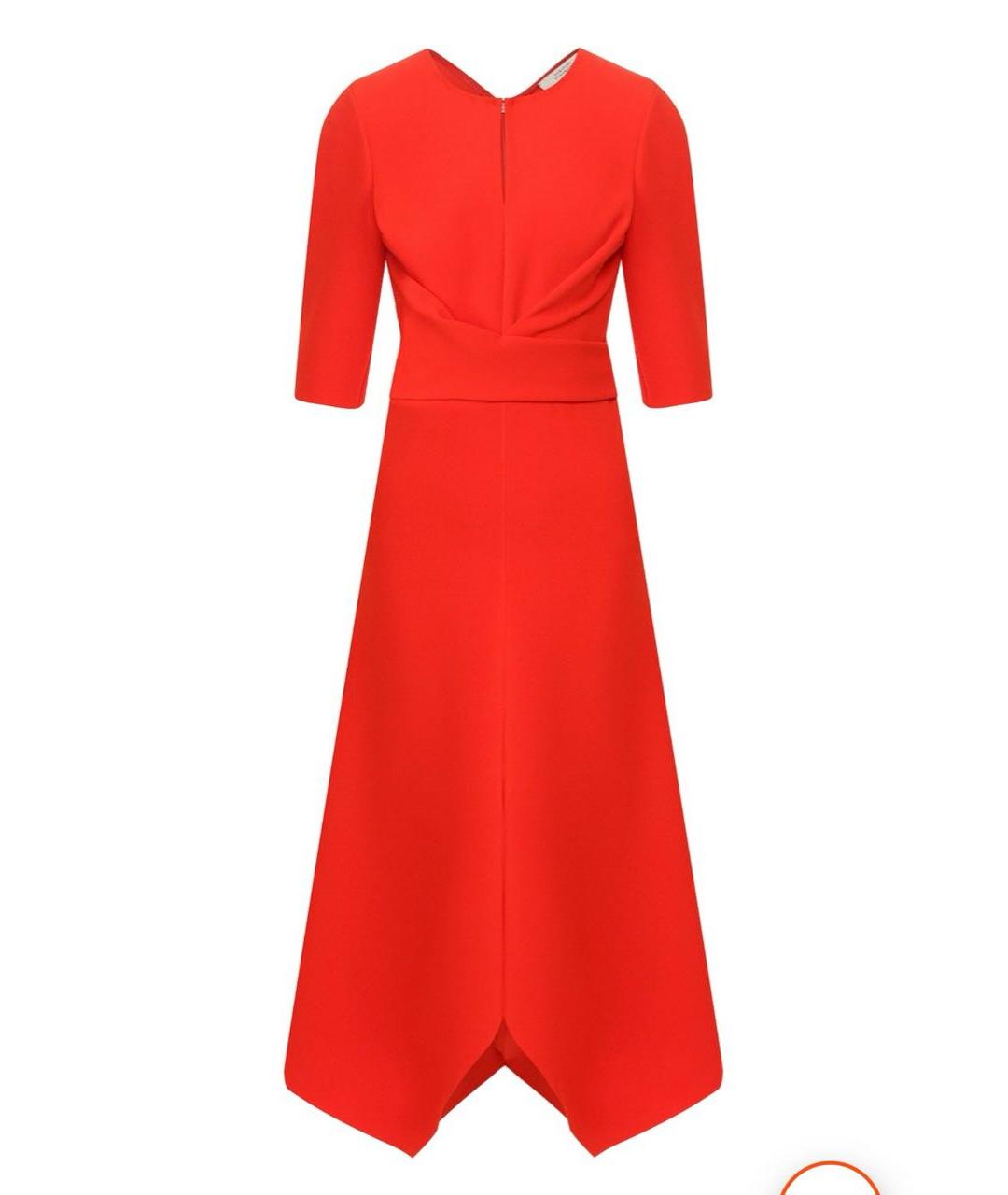 DOROTHEE SCHUMACHER Красное вискозное коктейльное платье, фото 5