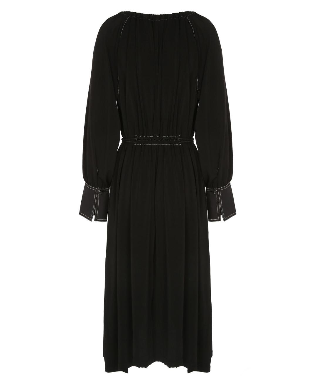 PROENZA SCHOULER Черное полиэстеровое повседневное платье, фото 2