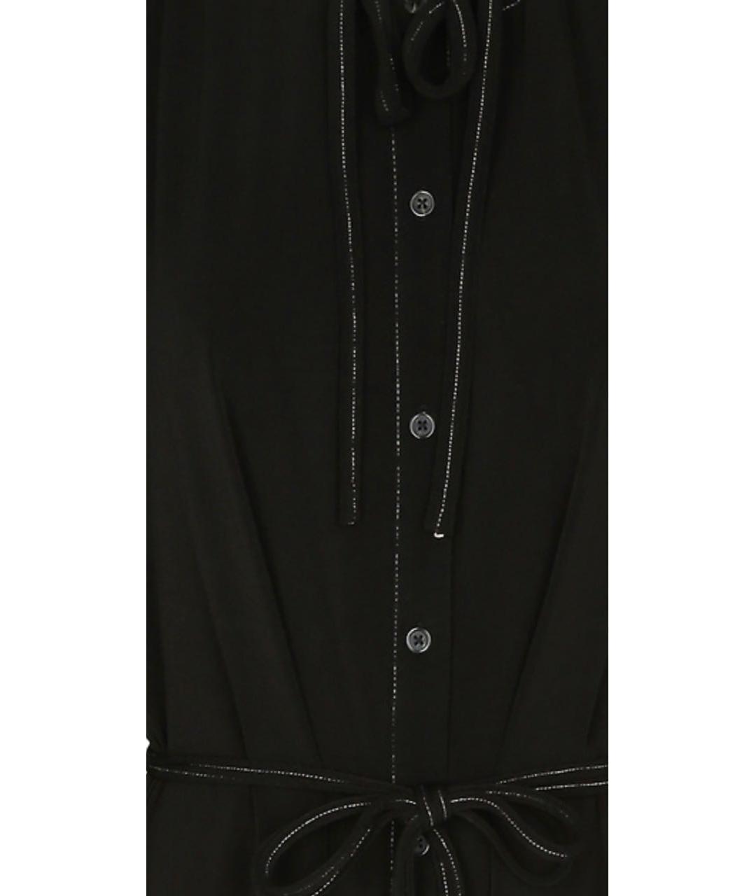 PROENZA SCHOULER Черное полиэстеровое повседневное платье, фото 4