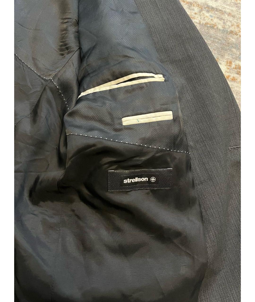 STRELLSON Серый шерстяной пиджак, фото 4