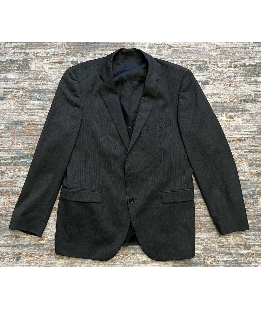 STRELLSON Серый шерстяной пиджак, фото 7