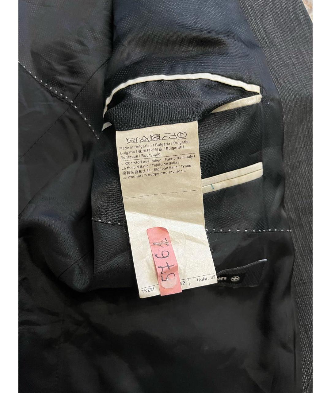STRELLSON Серый шерстяной пиджак, фото 5