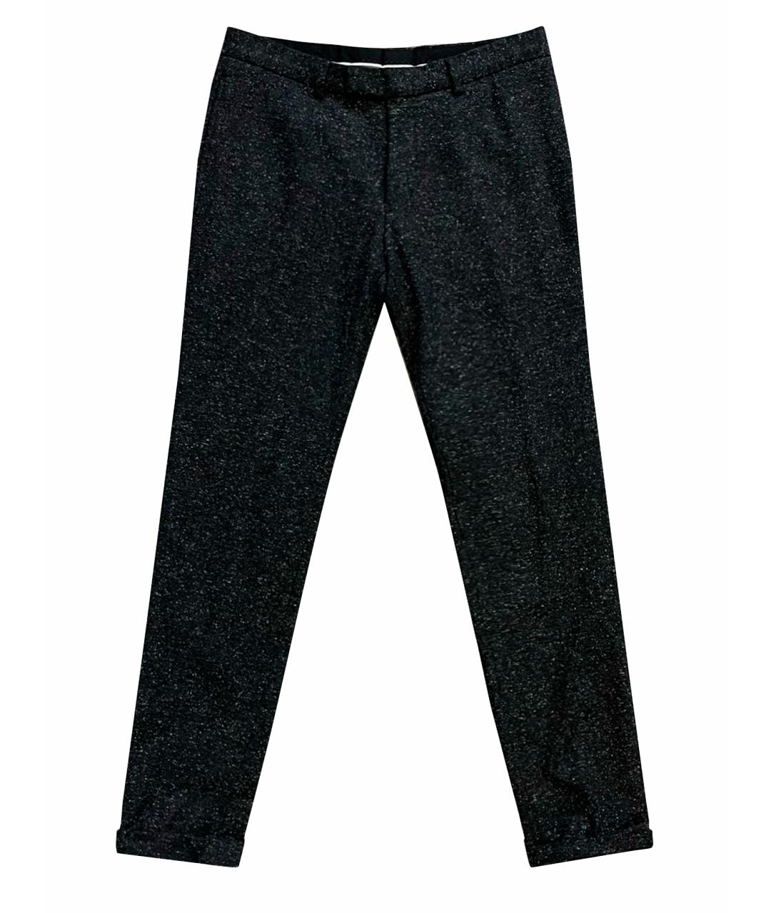 STRELLSON Серые шерстяные классические брюки, фото 1