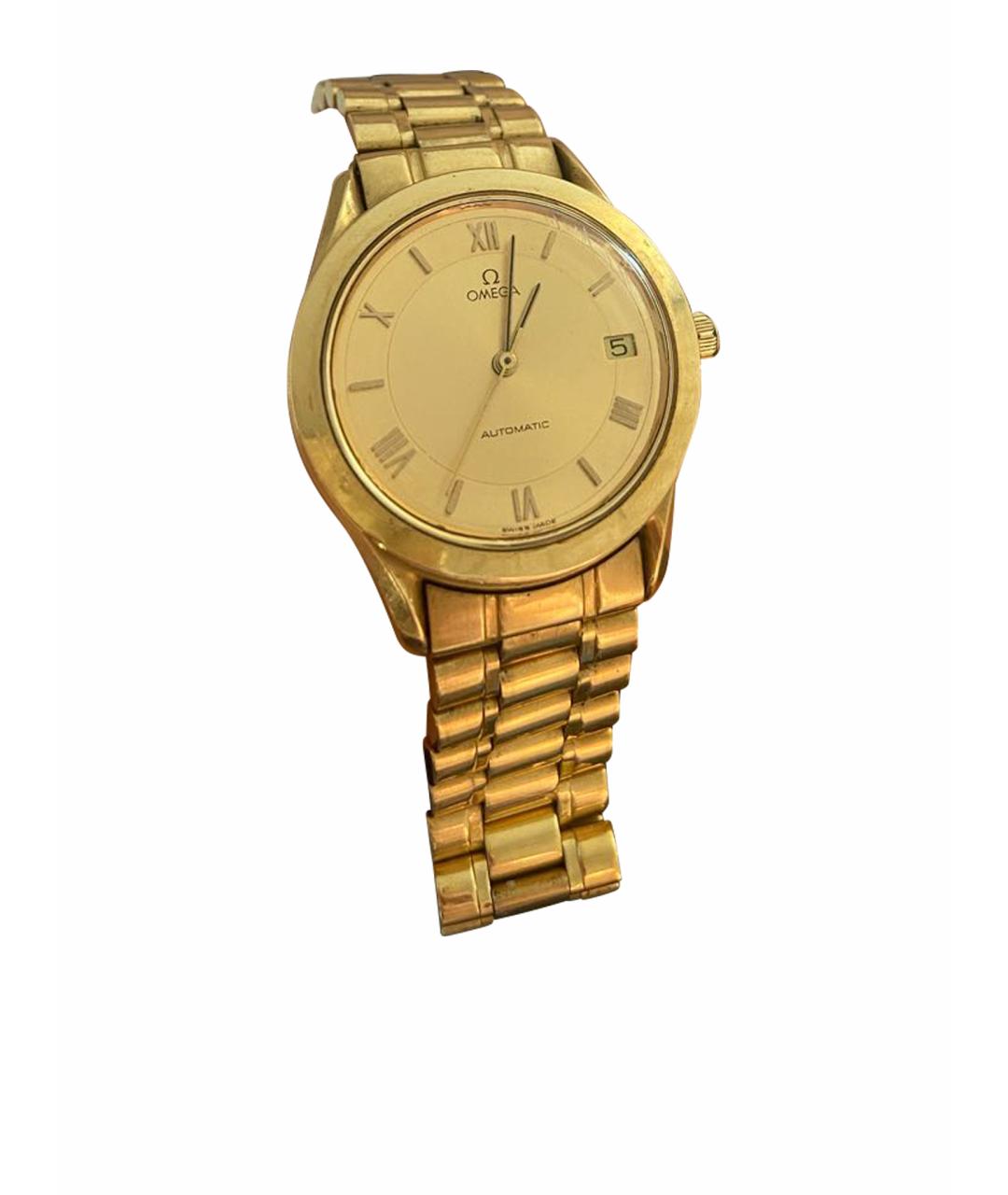 OMEGA Золотые часы из желтого золота, фото 1