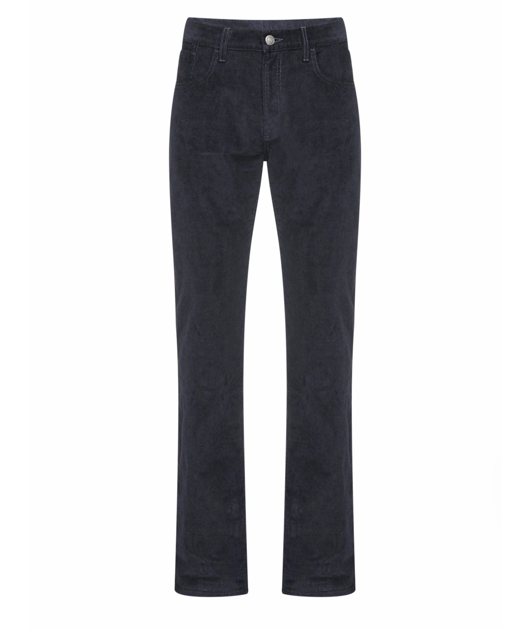 GUCCI Темно-синие хлопковые классические брюки, фото 1