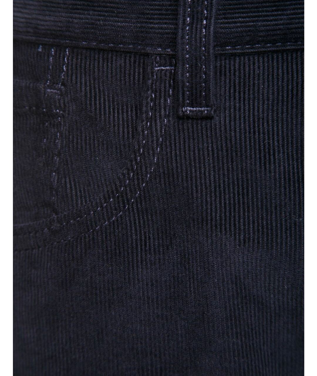 GUCCI Темно-синие хлопковые классические брюки, фото 4