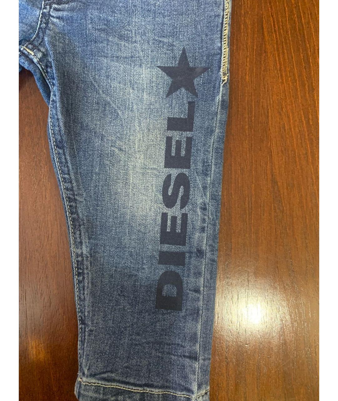 DIESEL Темно-синие деним детские джинсы, фото 6
