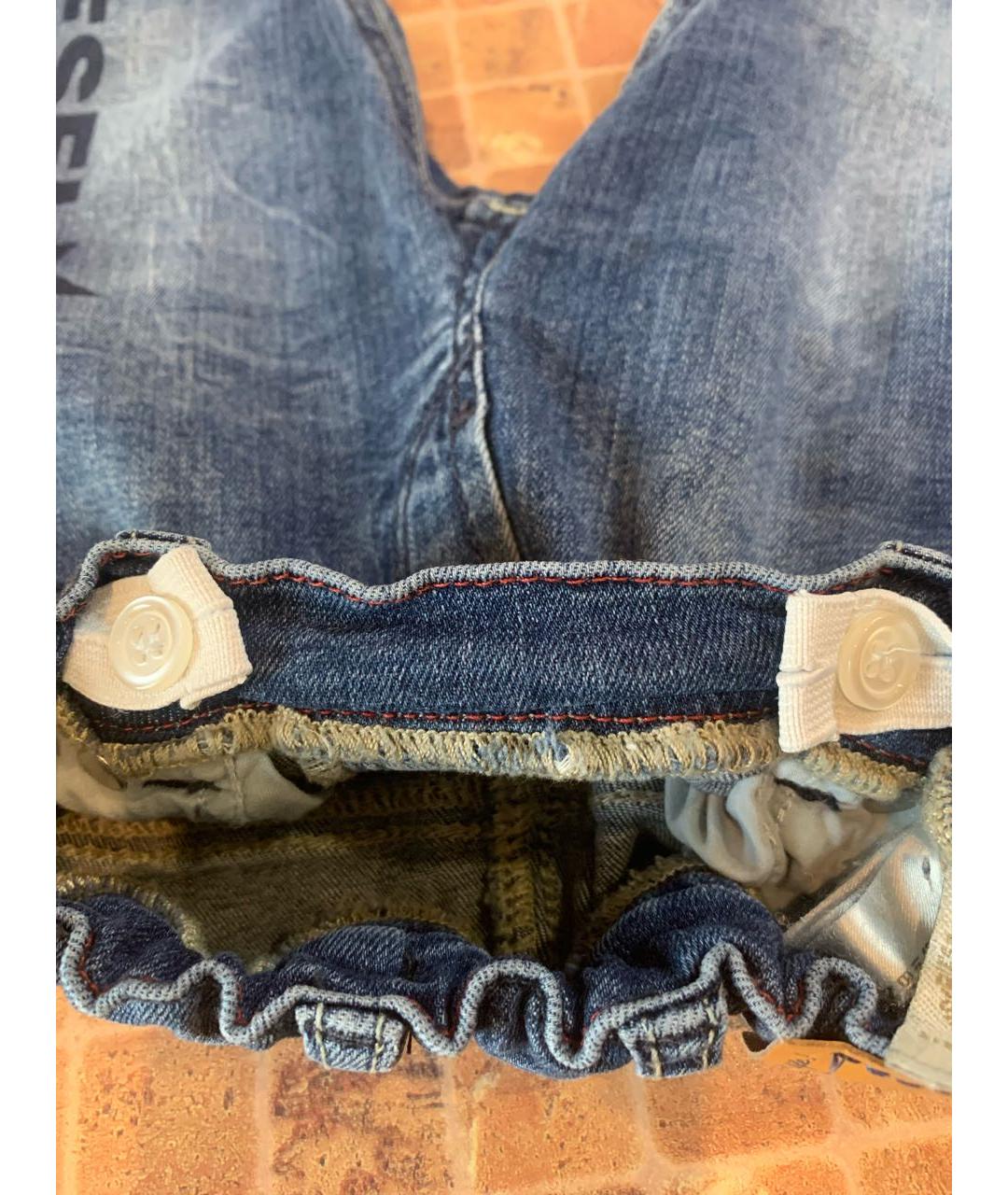 DIESEL Темно-синие деним детские джинсы, фото 7