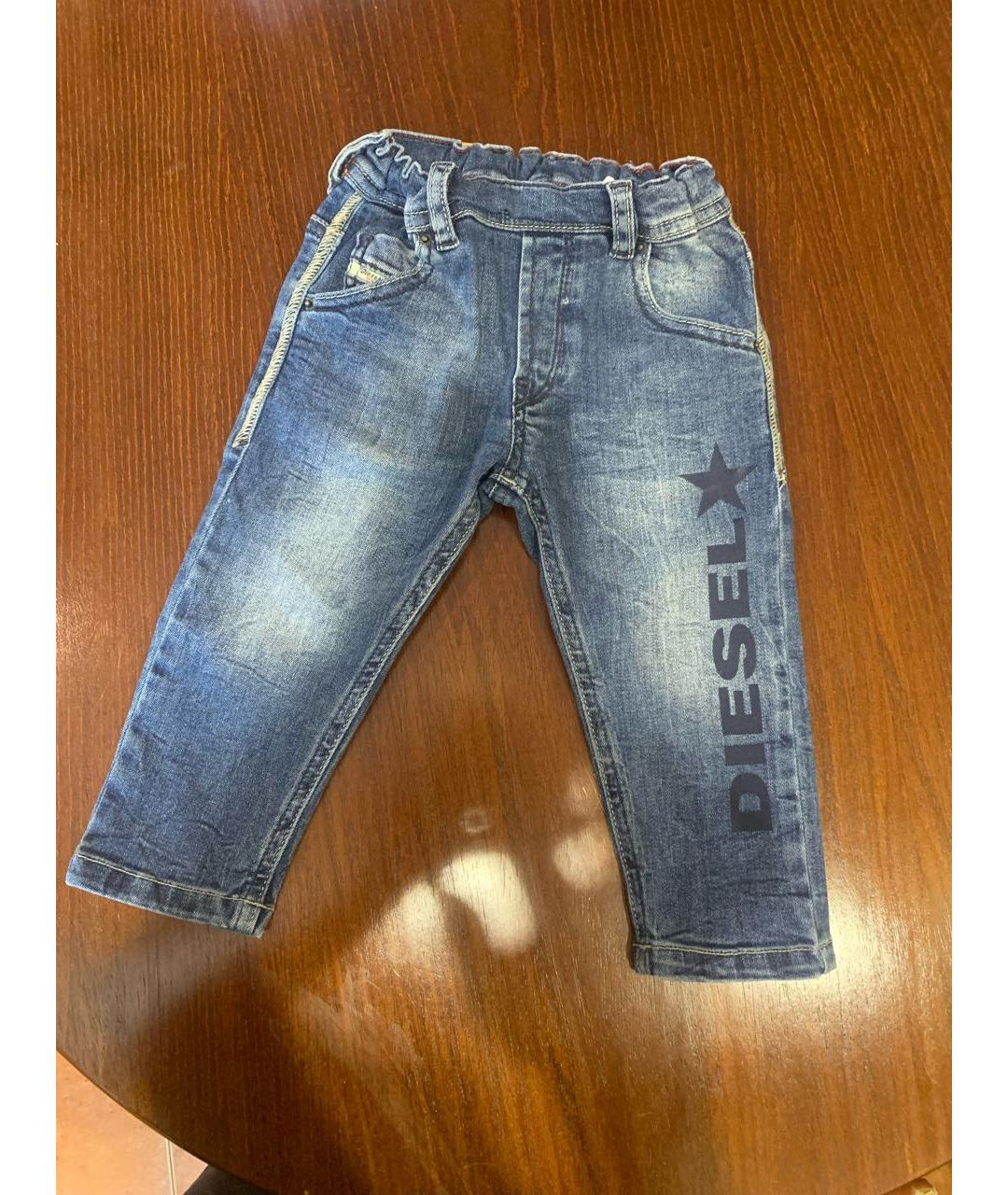 DIESEL Темно-синие деним детские джинсы, фото 8
