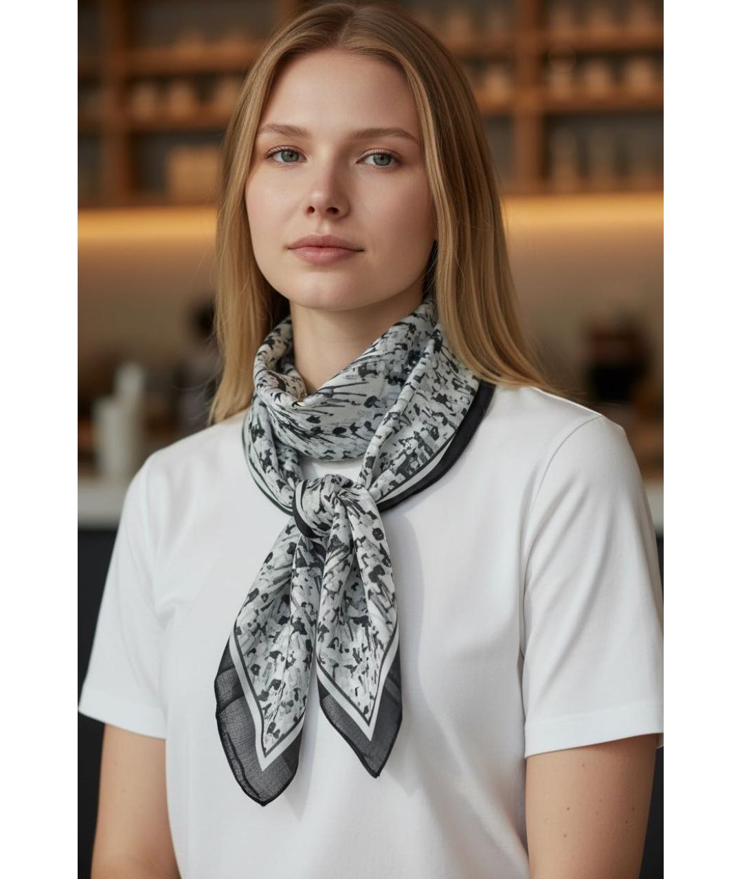 BARBARA BUI Мульти шелковый платок, фото 5