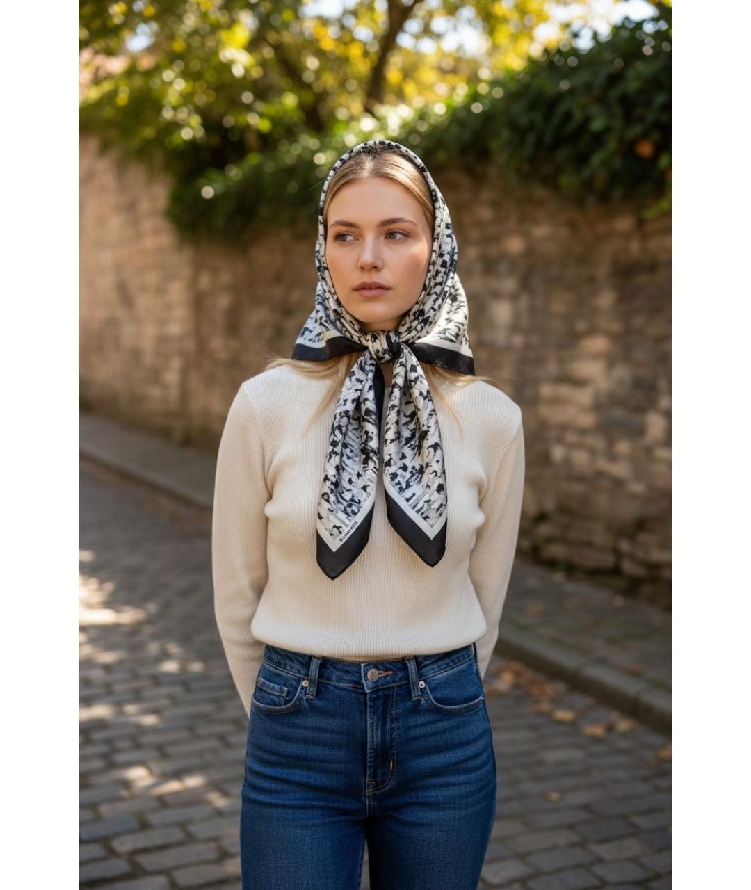 BARBARA BUI Мульти шелковый платок, фото 6