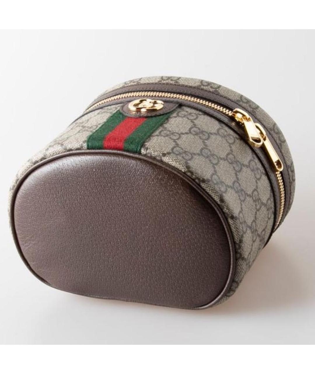 GUCCI Бежевая косметичка, фото 3