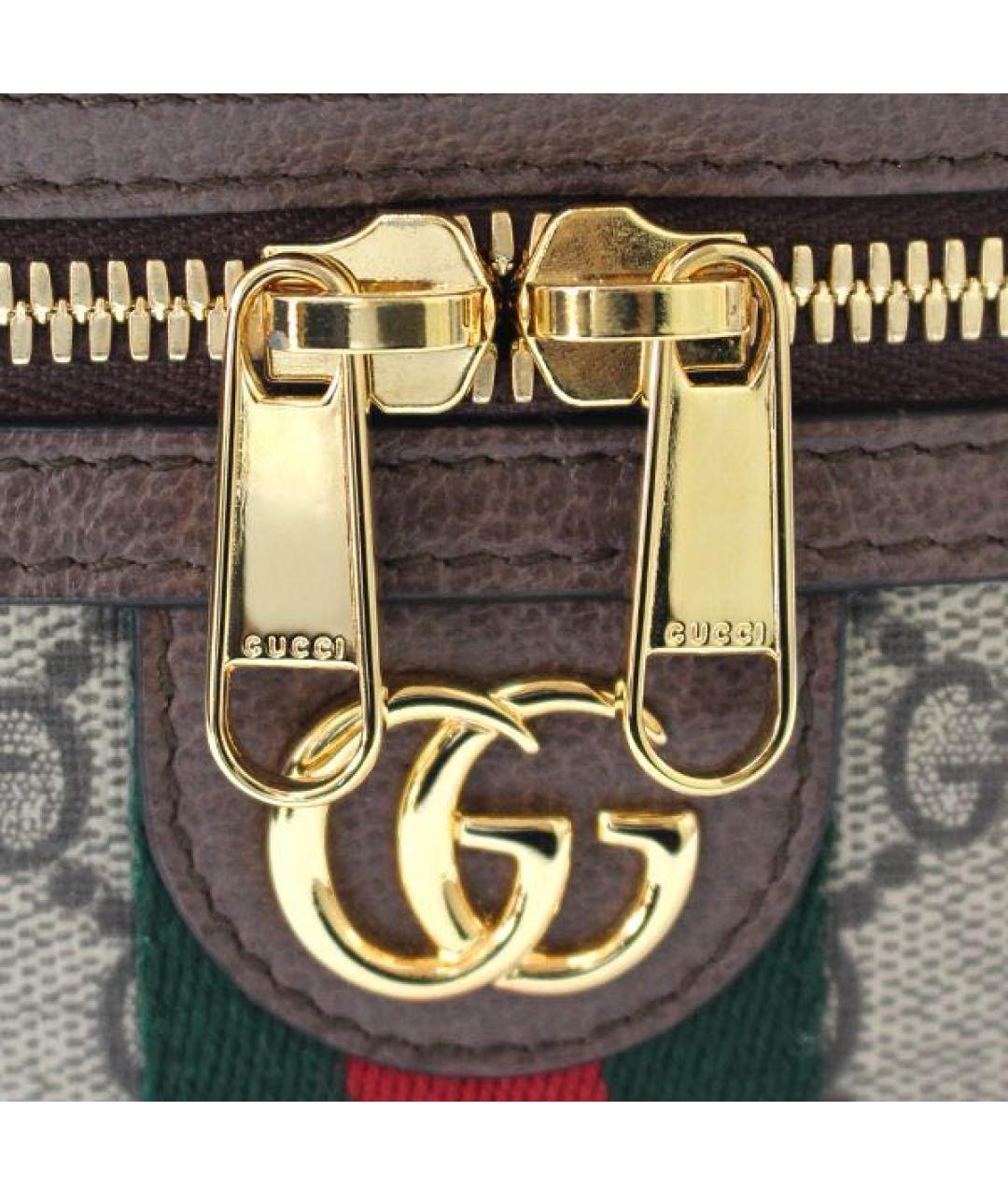 GUCCI Бежевая косметичка, фото 2