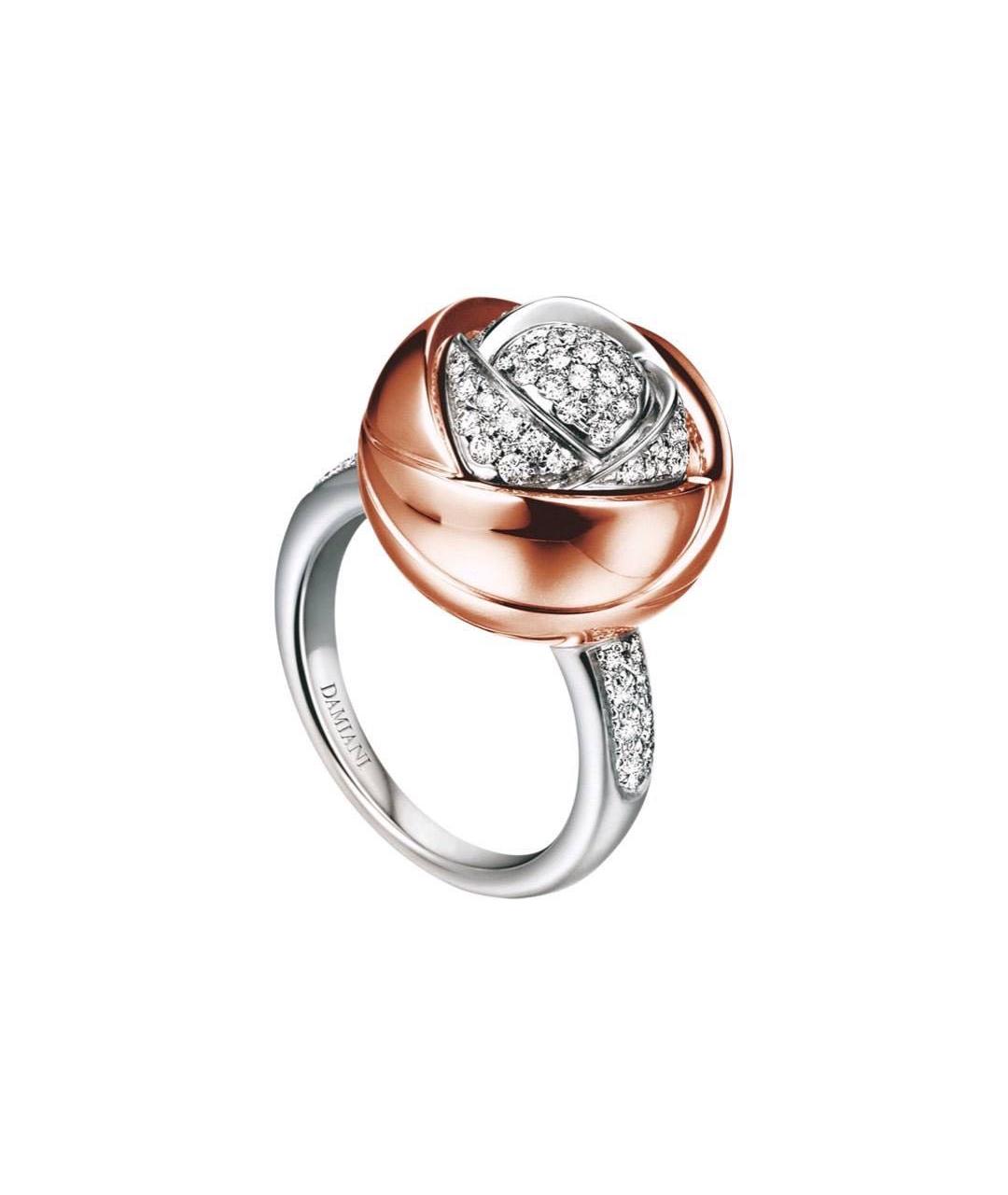 DAMIANI Мульти кольцо из розового золота, фото 1