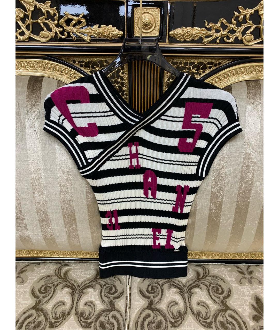 CHANEL Мульти футболка, фото 7