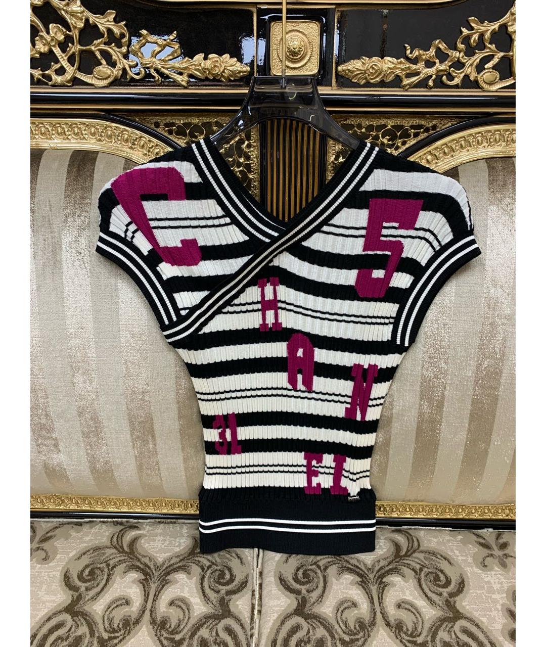 CHANEL Мульти футболка, фото 3