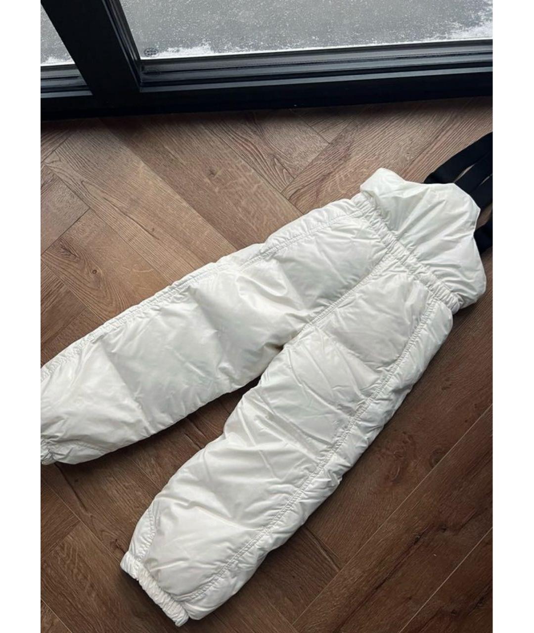 MONCLER Белый комбинезон, фото 4