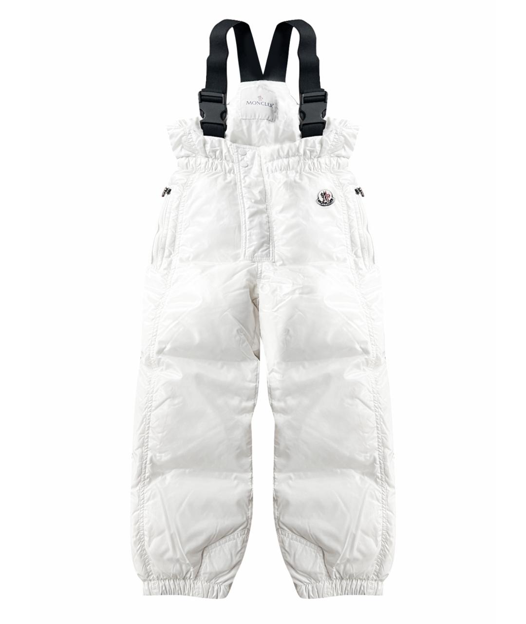 MONCLER Белый комбинезон, фото 1