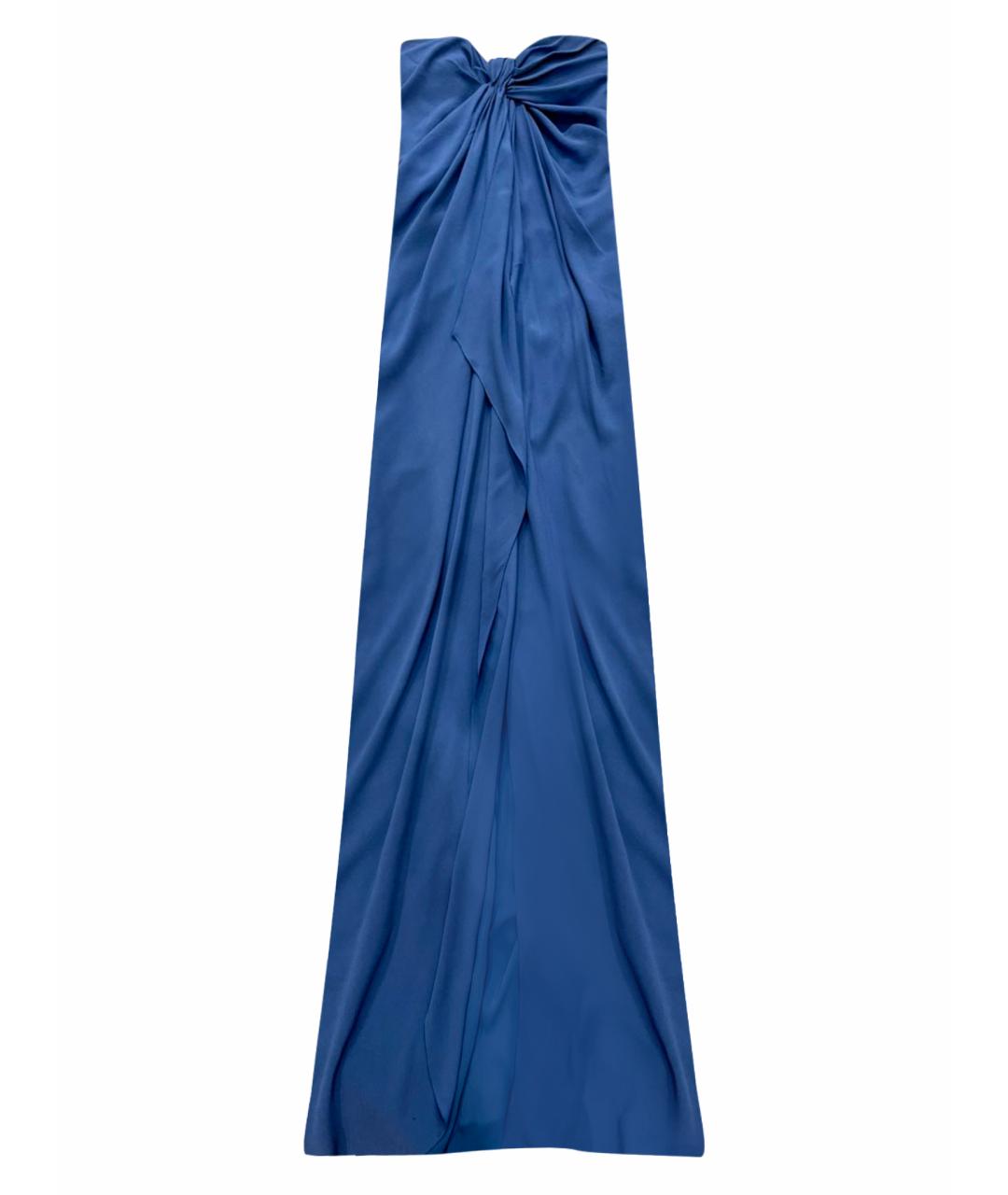 JEAN PAUL GAULTIER Голубое вечернее платье, фото 1