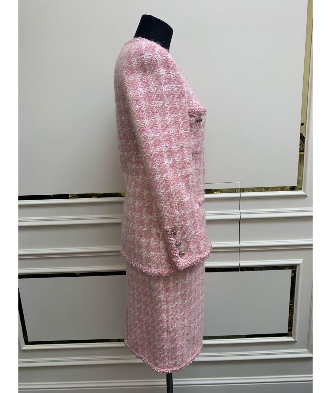 CHANEL Розовый костюм с юбками, фото 4