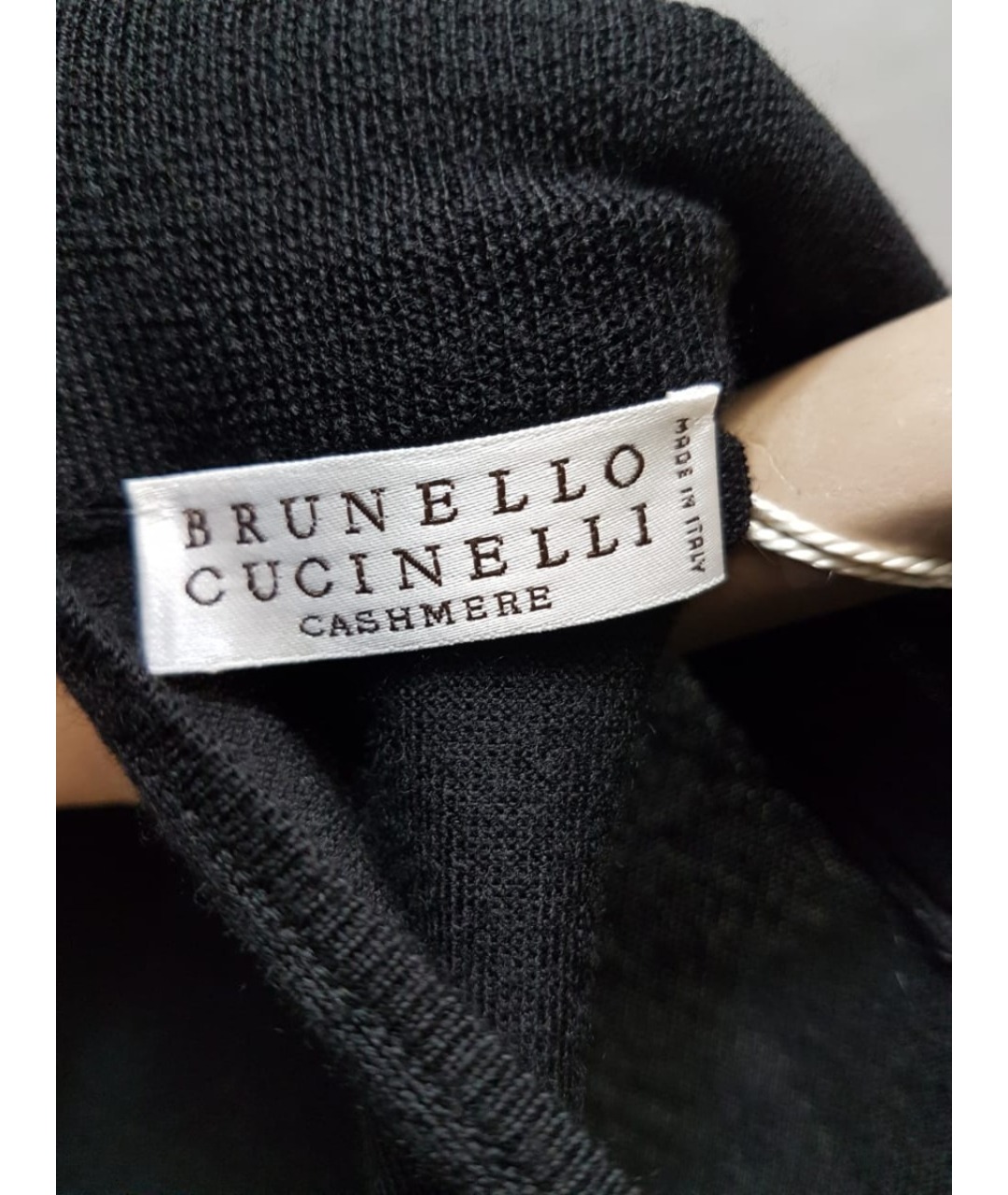 BRUNELLO CUCINELLI Антрацитовый джемпер / свитер, фото 5