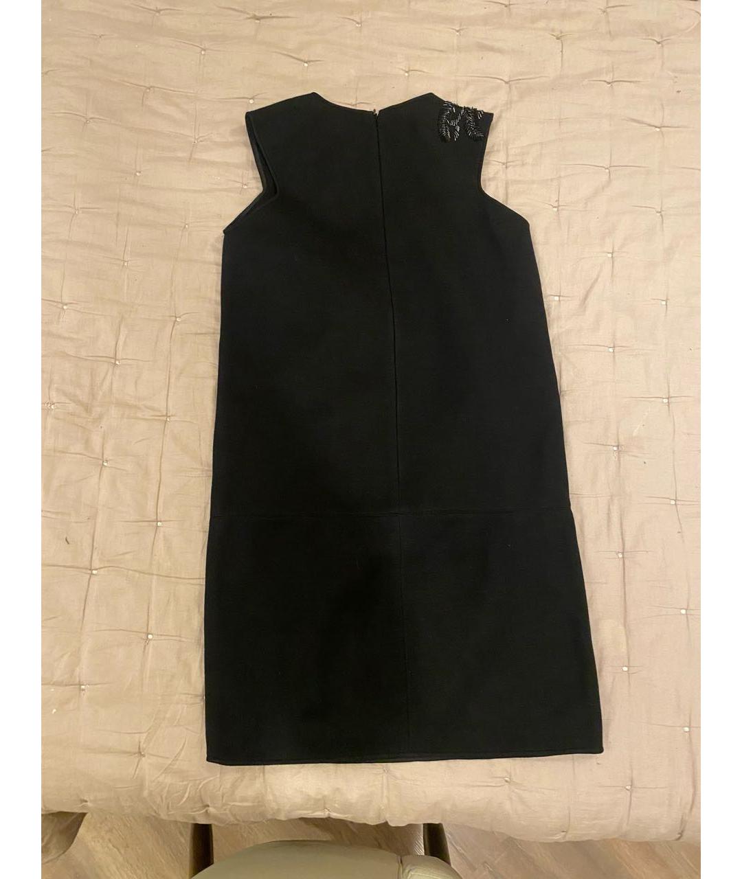 ERMANNO SCERVINO Черное вискозное коктейльное платье, фото 2