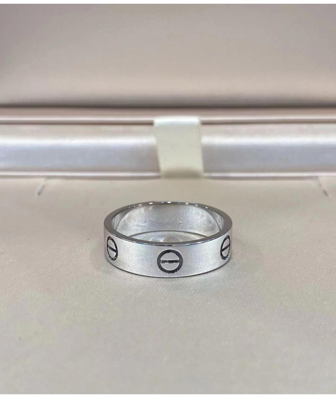 CARTIER Серебряное кольцо из белого золота, фото 4
