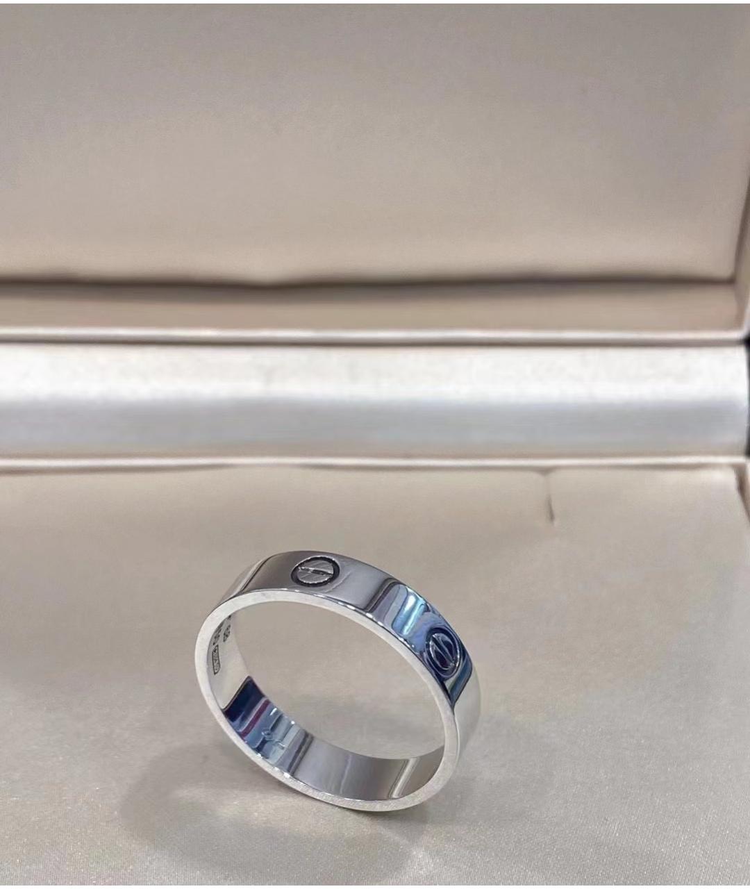 CARTIER Серебряное кольцо из белого золота, фото 3