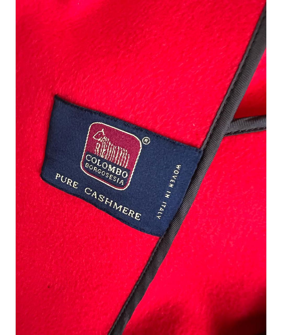 LANGIOTTI Красное кашемировое пальто, фото 6