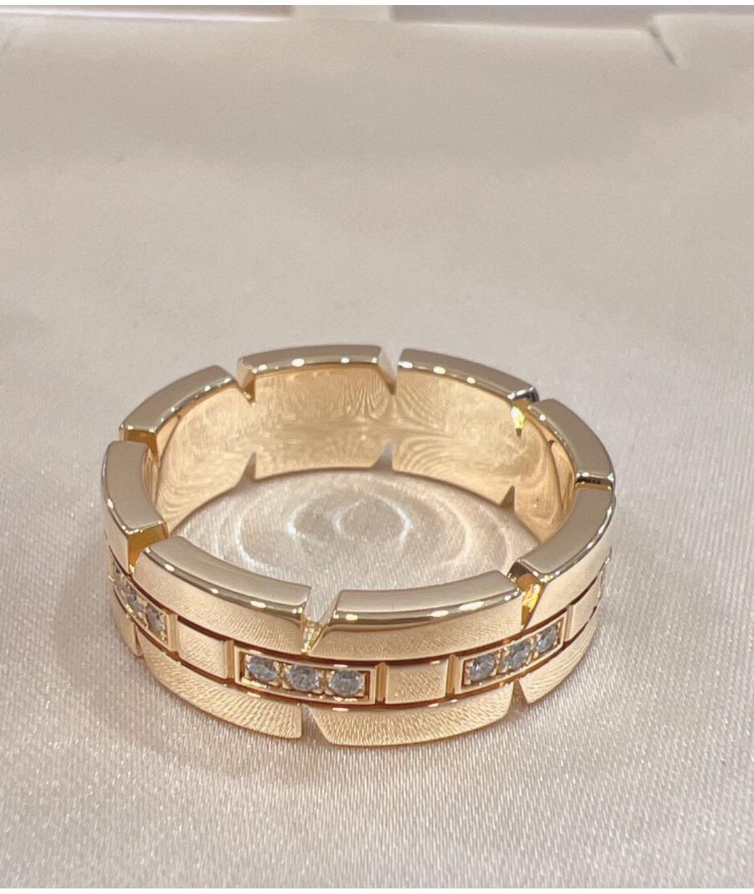 CARTIER Желтое кольцо из розового золота, фото 3