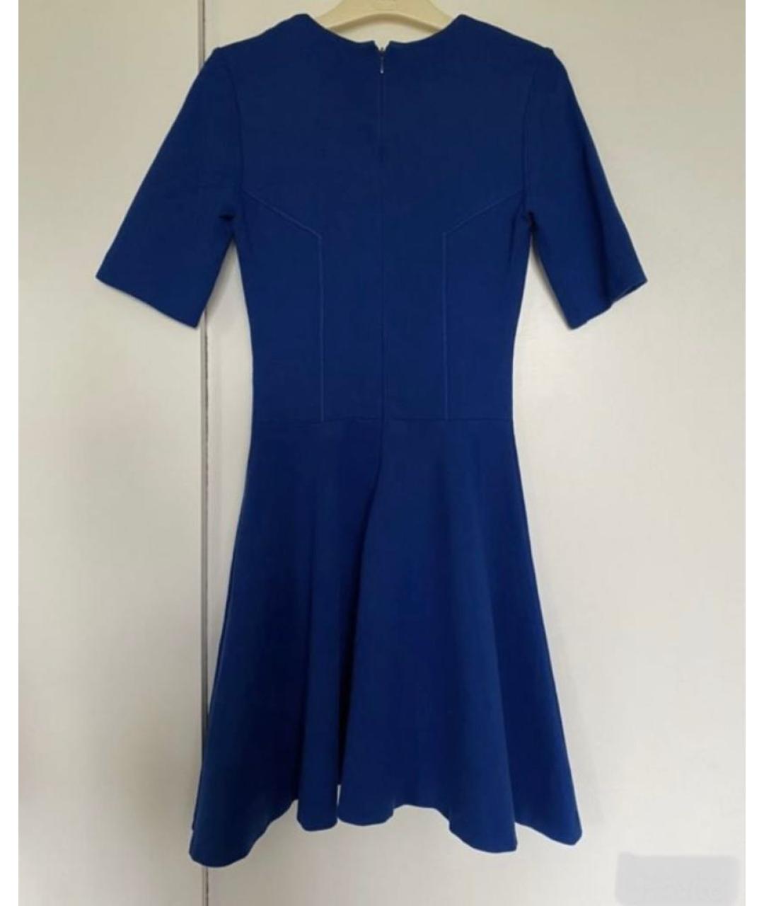 JOSEPH Синее вискозное повседневное платье, фото 2