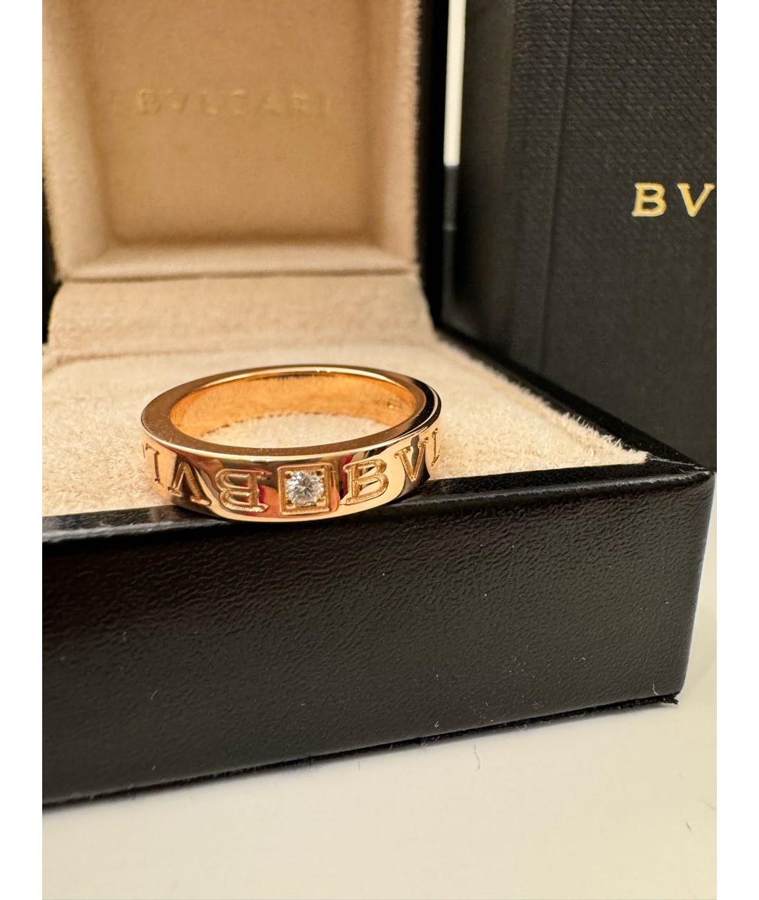 BVLGARI Золотое кольцо из розового золота, фото 6