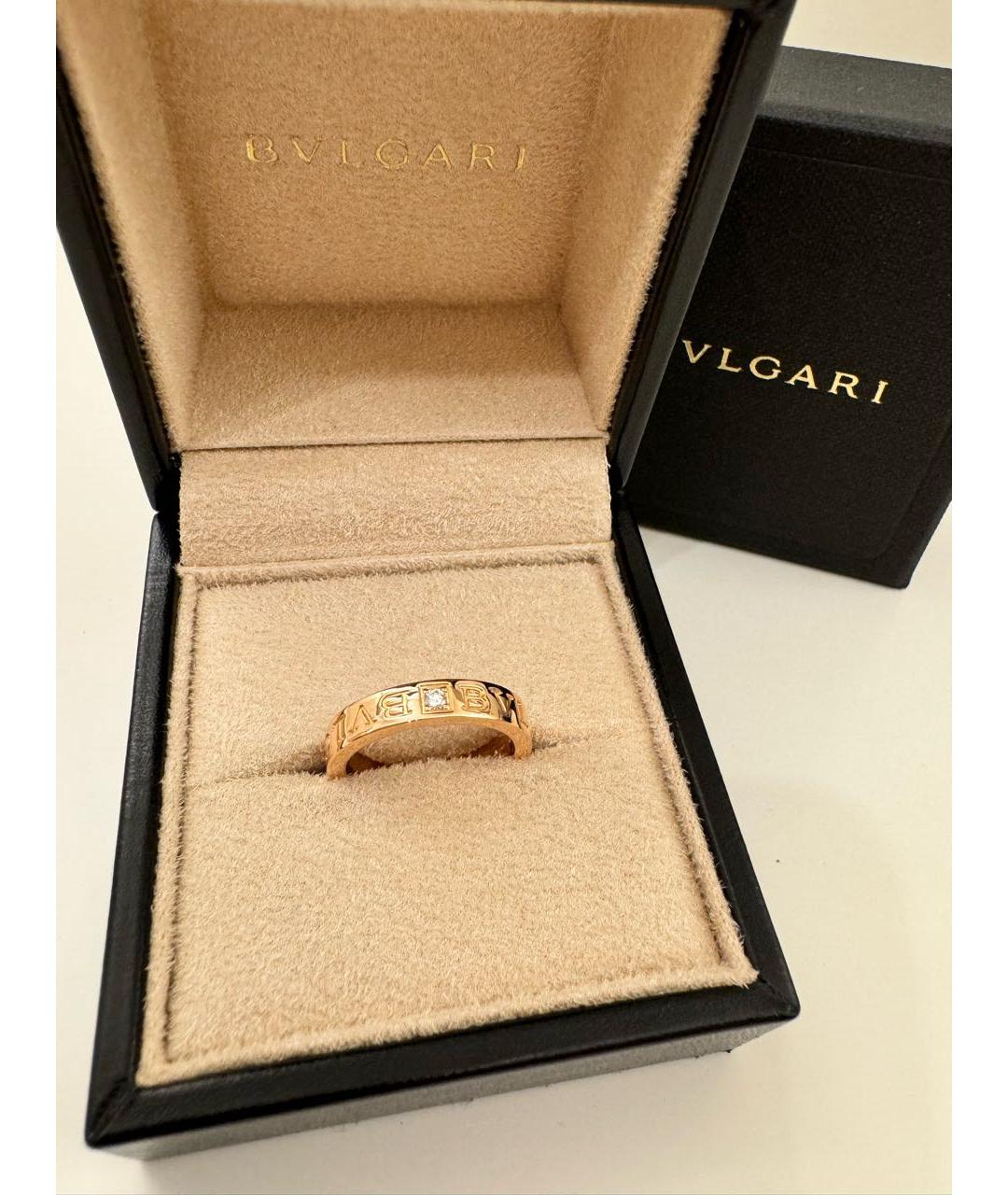 BVLGARI Золотое кольцо из розового золота, фото 8