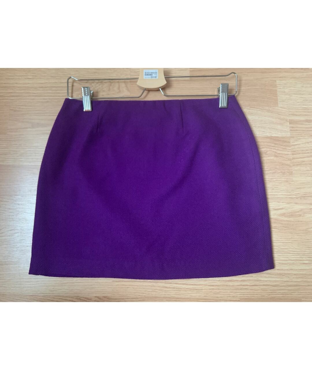 RALPH LAUREN Фиолетовая полиэстеровая юбка, фото 2