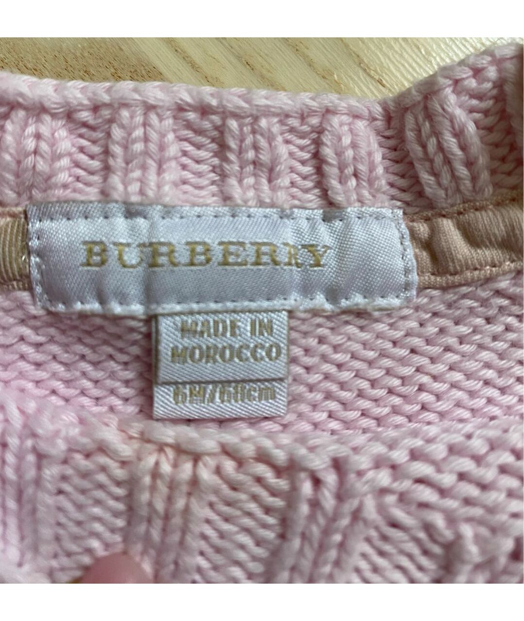 BURBERRY Розовый хлопковый футболка / топ, фото 2