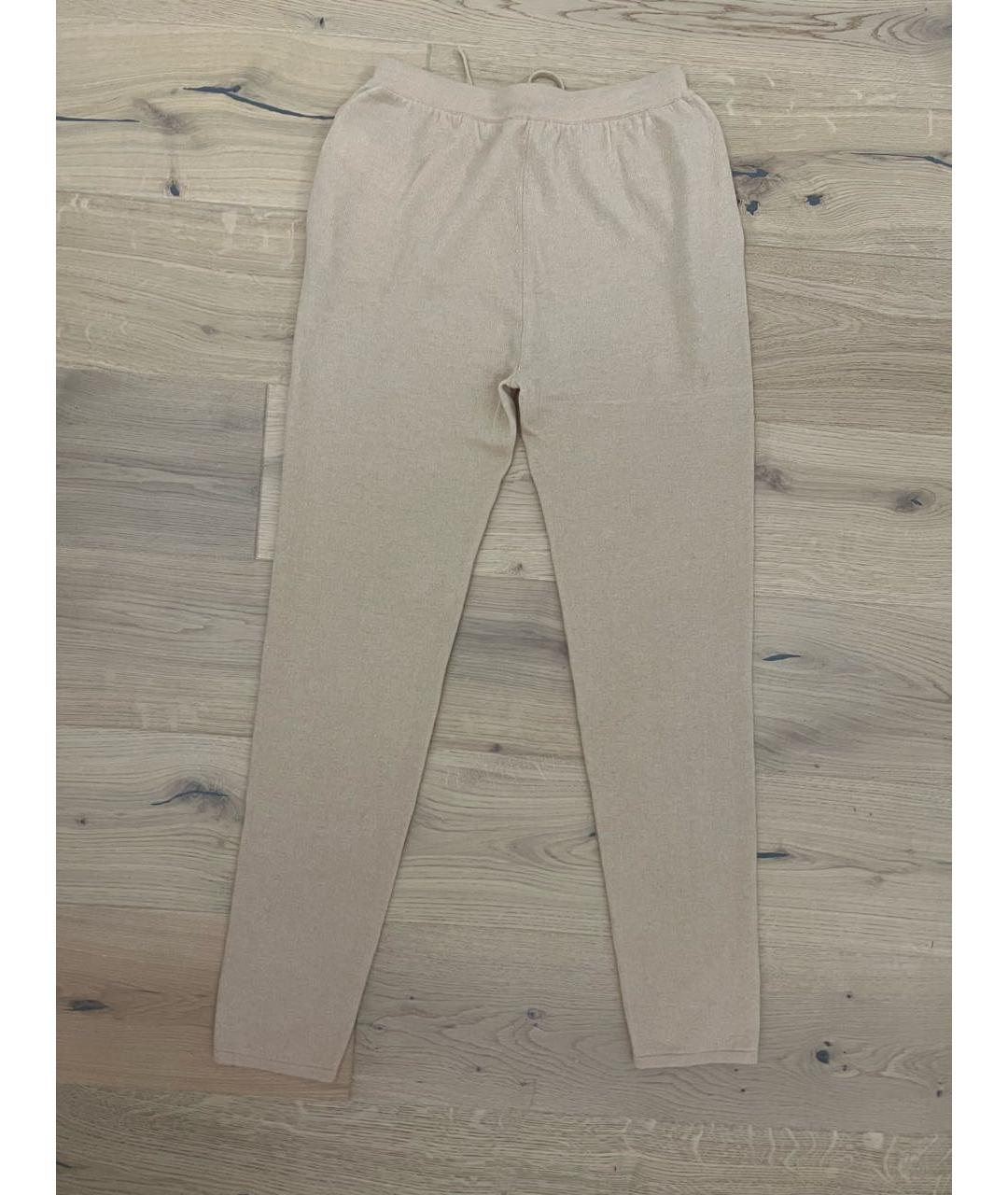 12 STOREEZ Бежевые кашемировые повседневные брюки, фото 2