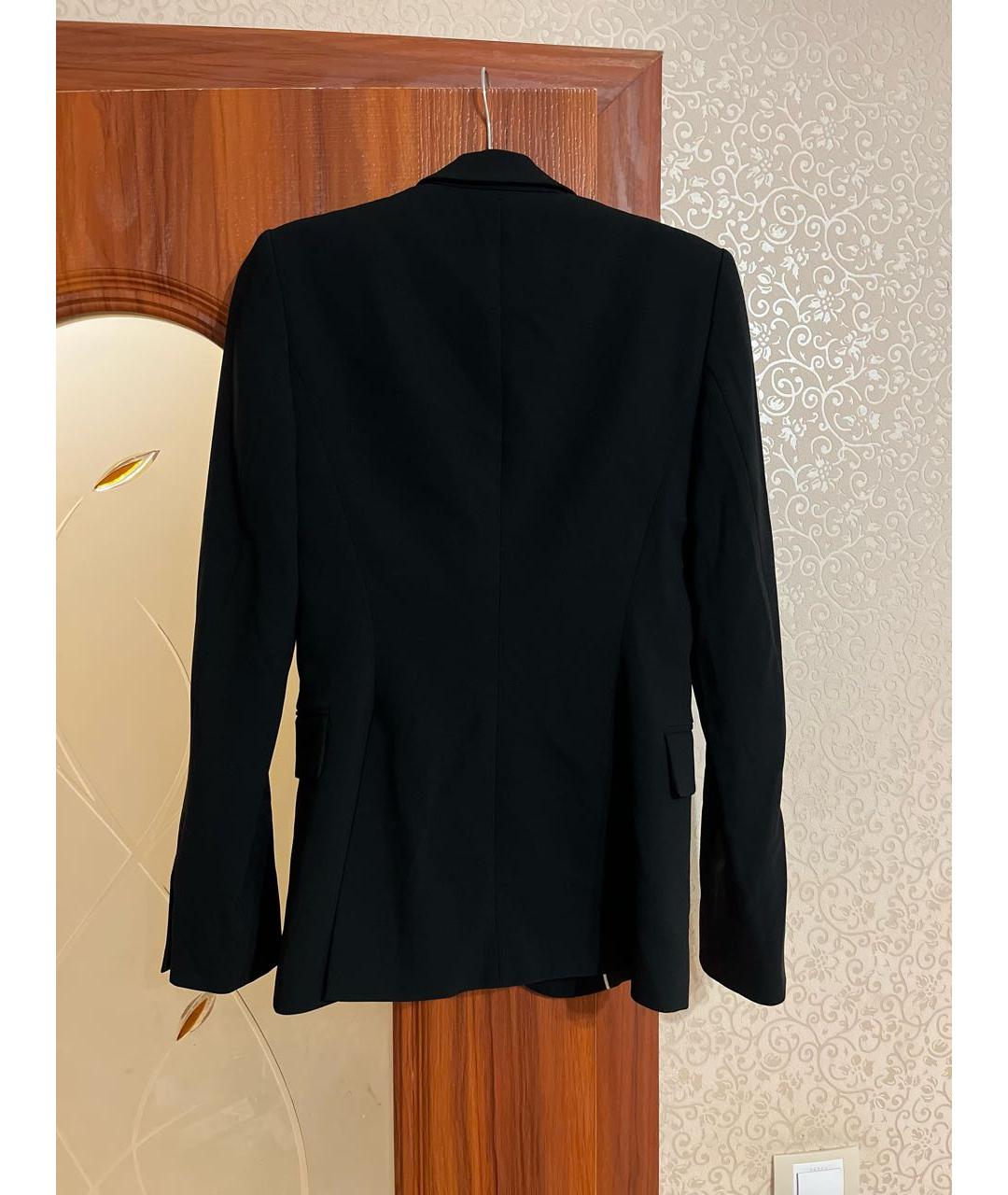 HUGO BOSS Черный шерстяной жакет/пиджак, фото 8