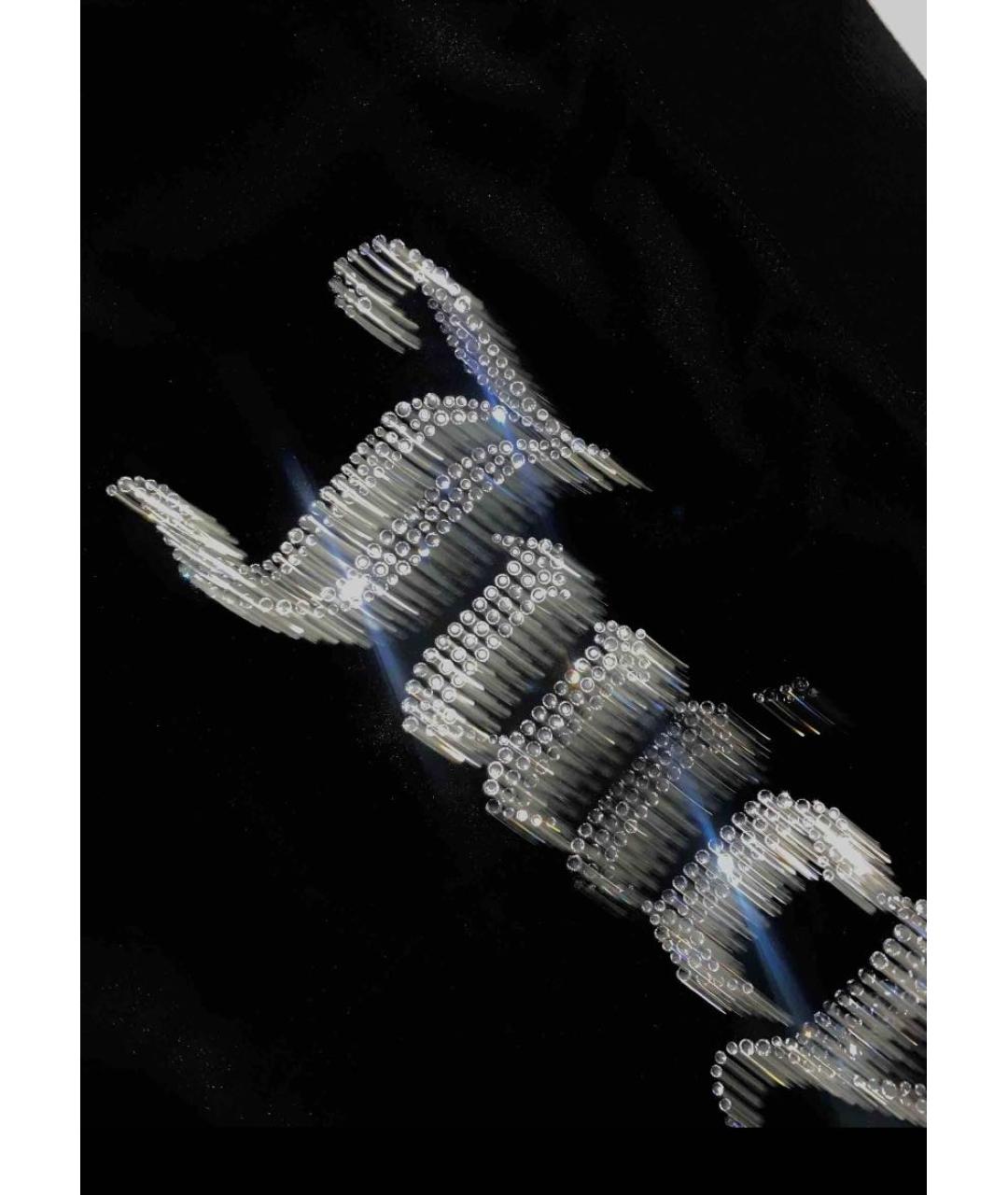 JUICY COUTURE Черные велюровые шорты, фото 4