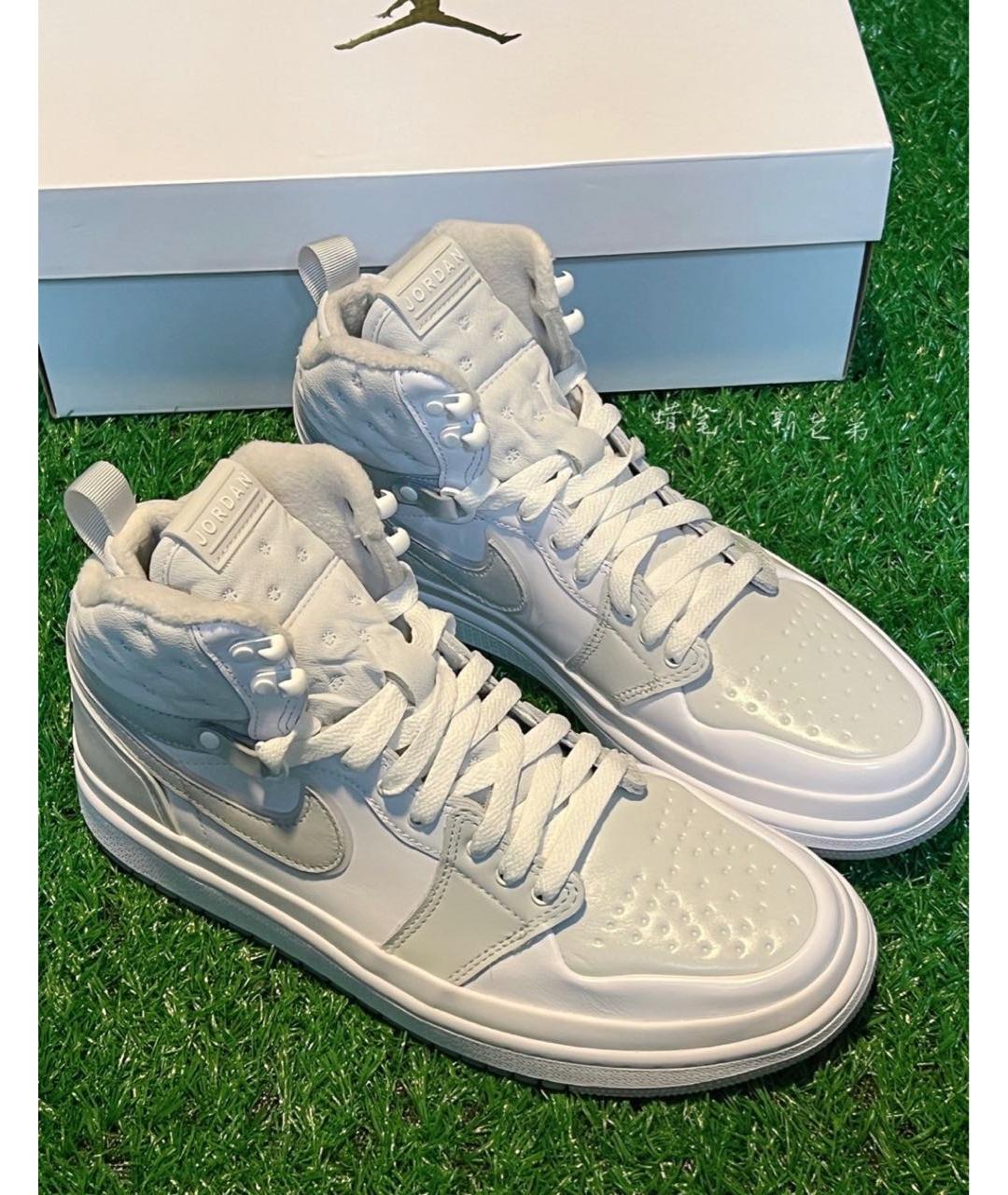 Air jordan 1 all white best sale