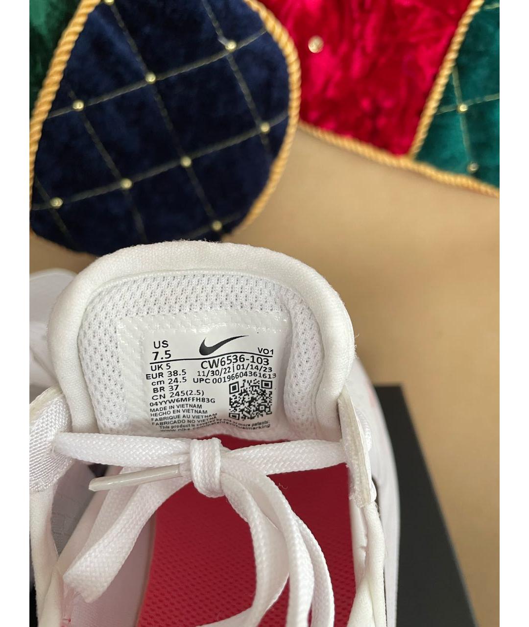 NIKE Белые кеды, фото 6