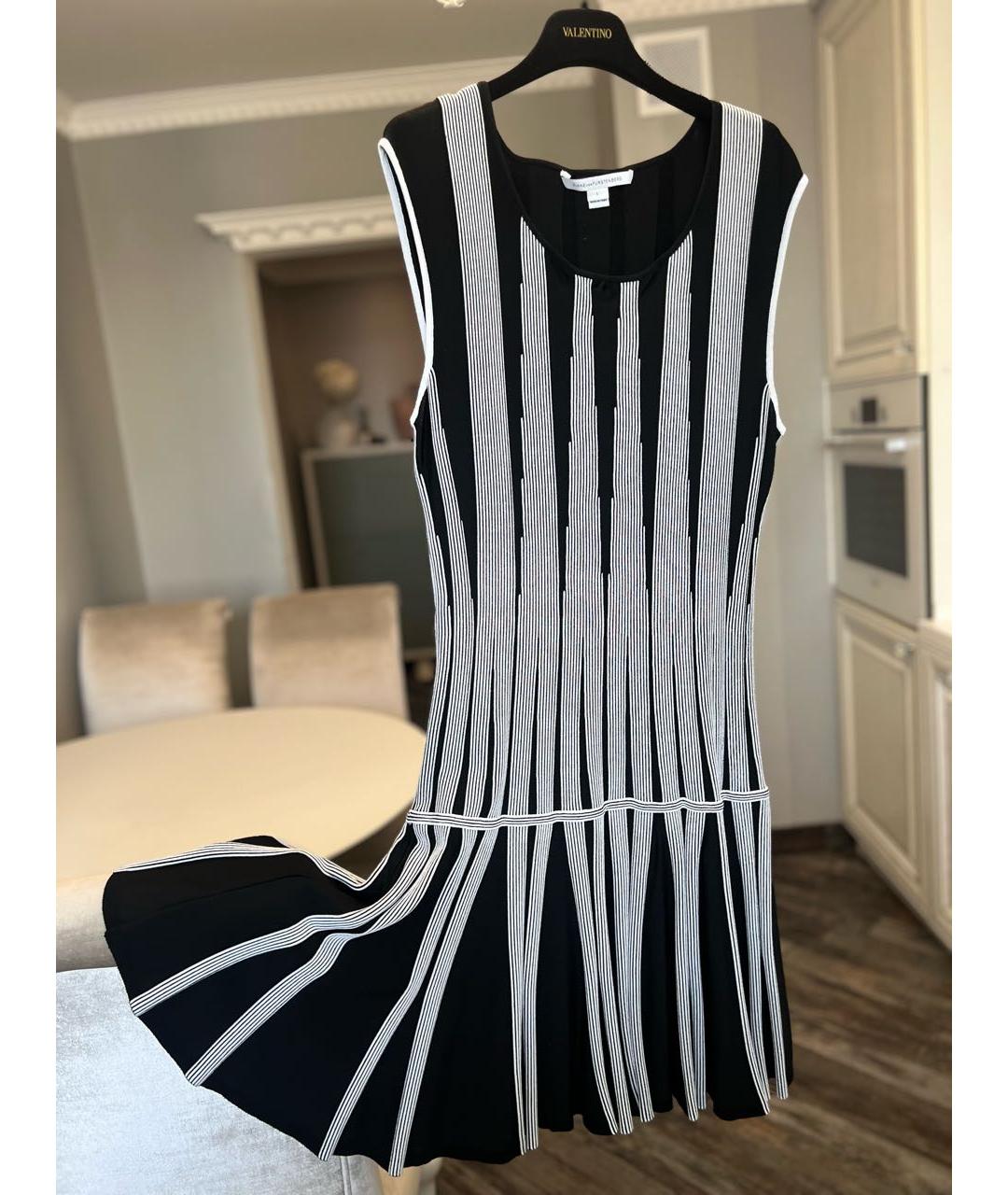 DIANE VON FURSTENBERG Черное повседневное платье, фото 6