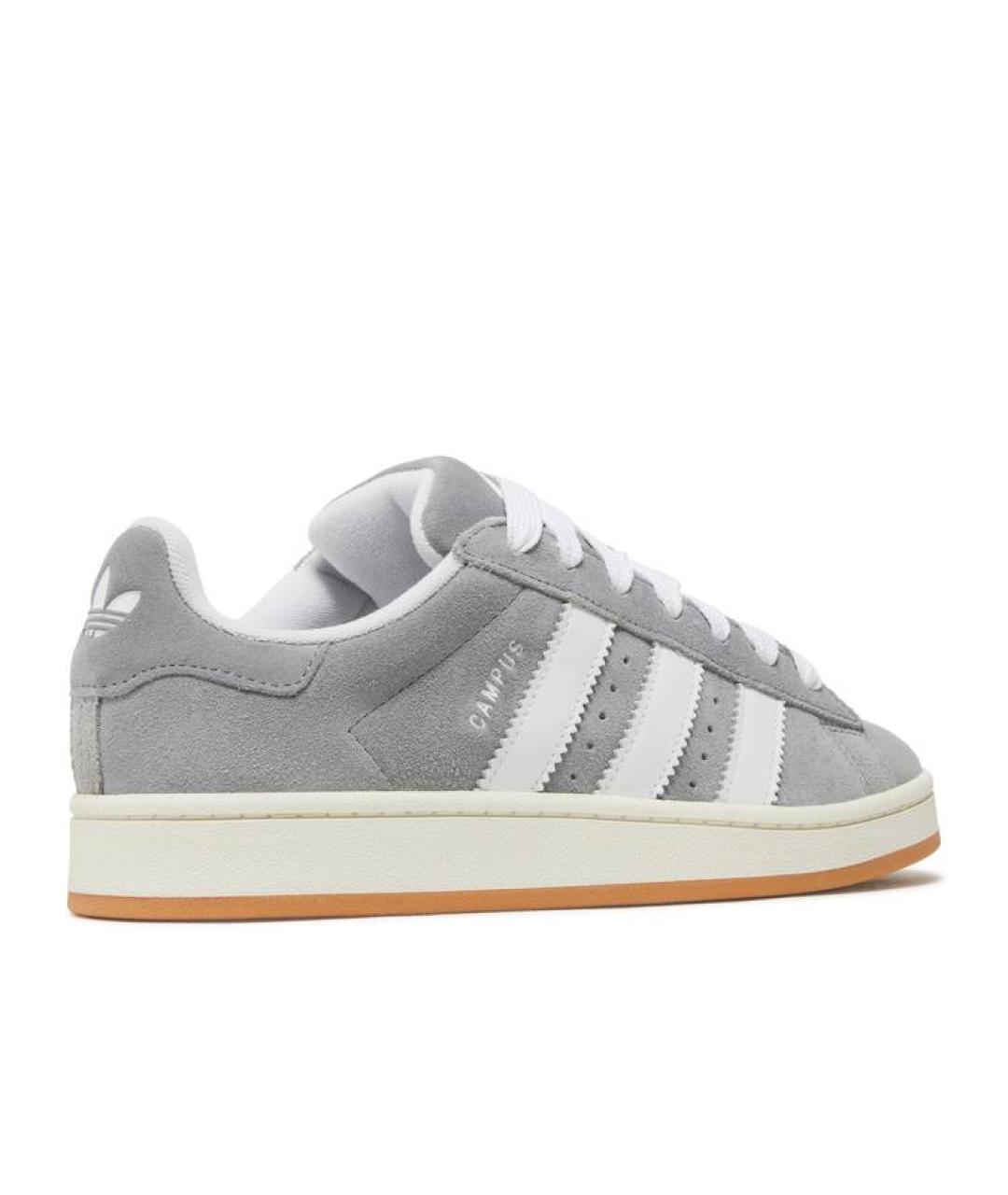 ADIDAS Серые замшевые кроссовки, фото 3