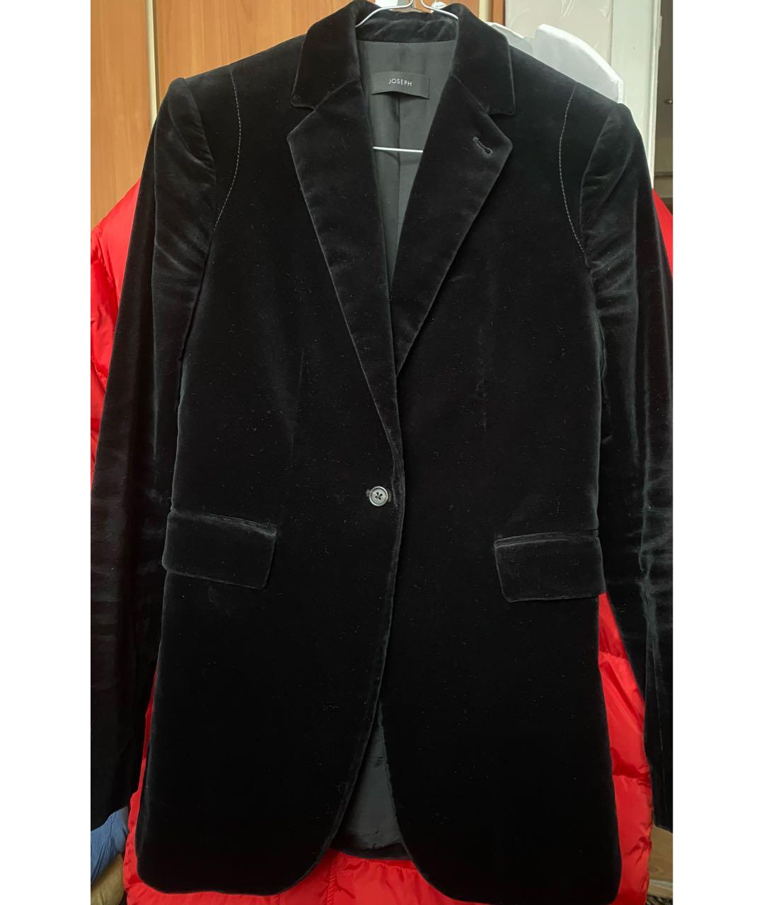 JOSEPH Черный бархатный жакет/пиджак, фото 8